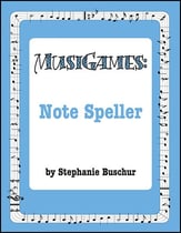 Musigames: Note Speller piano sheet music cover